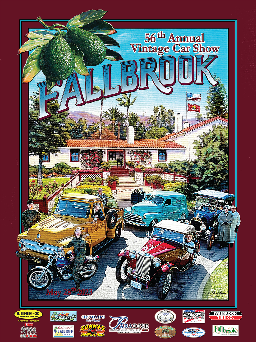2023 Fallbrook Poster with Sponsors